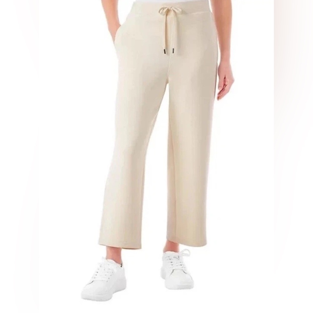 Member's Mark Women's Soft Sandwash Wide Leg Crop Pant Size XL‎